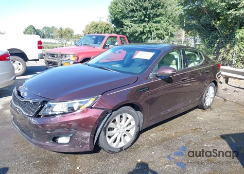 2014 Kia Optima Ex z USA, uszkodzony, nr VIN 5XXGN4A72EG344440